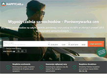 Tablet Screenshot of happycar.pl